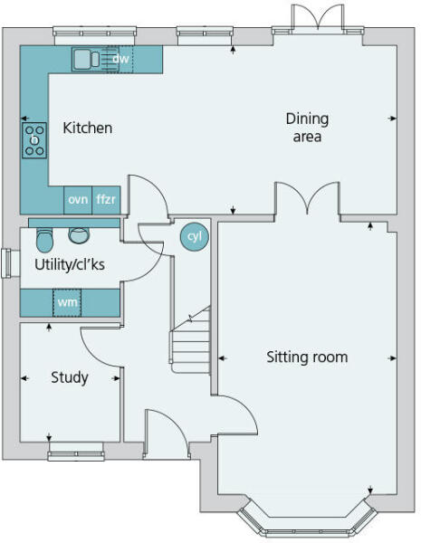Ground floor plan