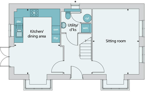 Ground floor plan