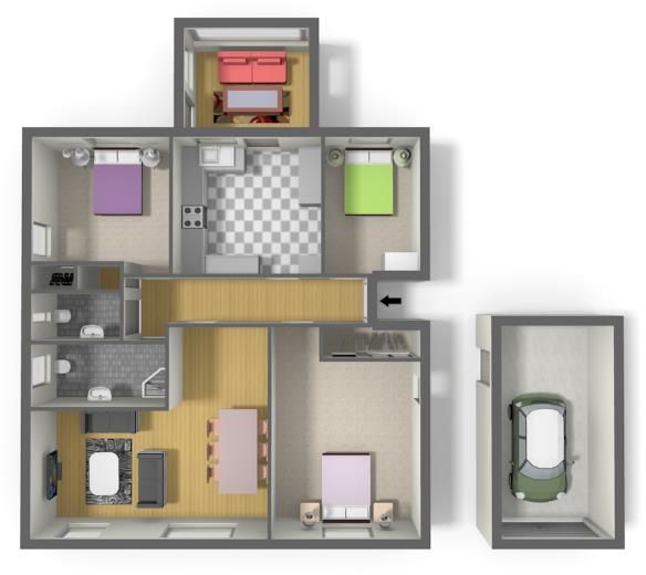 3D Floorplan