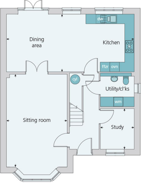 Ground floor plan
