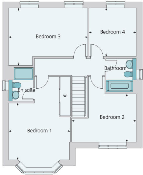 First floor plan