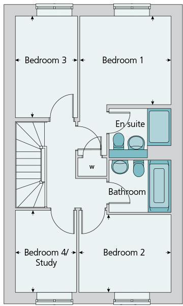First floor plan