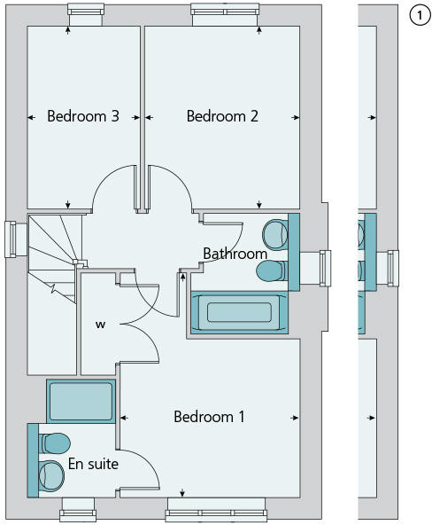 First floor plan