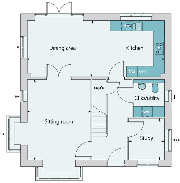 Ground floor plan