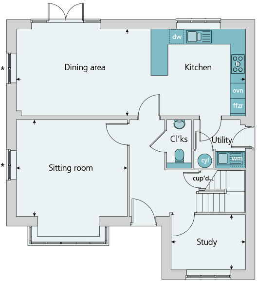 Ground floor plan