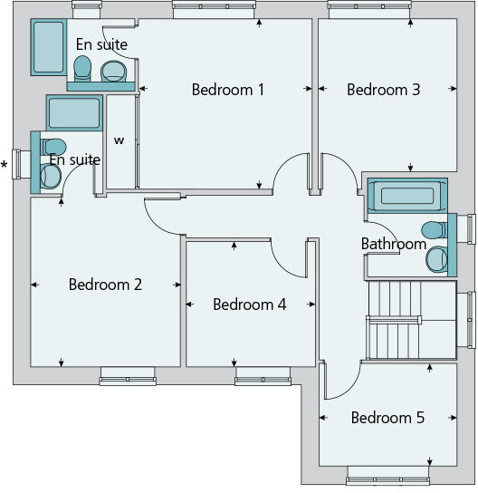 First floor plan