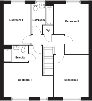 Tayor-Wimpey---Thornford---FF-Floor-plan