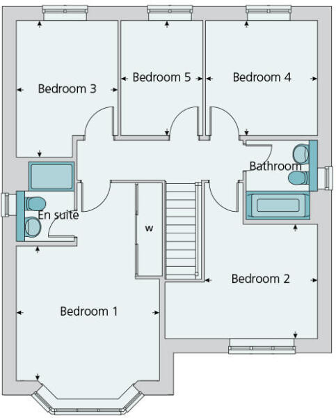 First floor plan