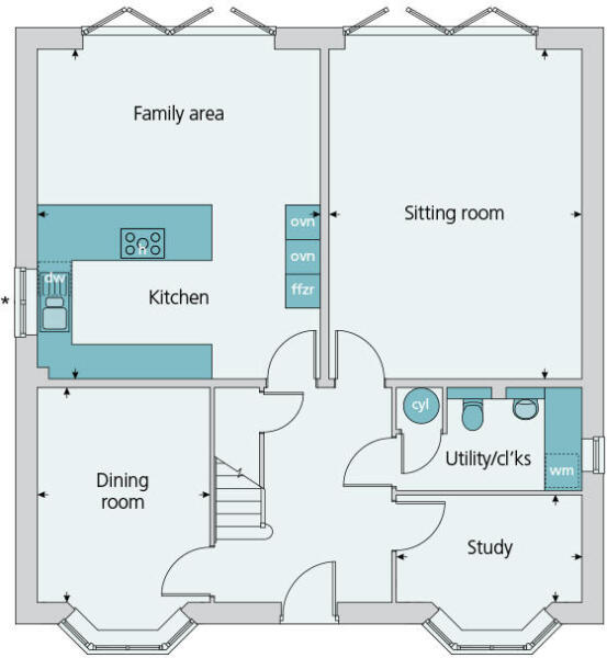 Ground floor plan