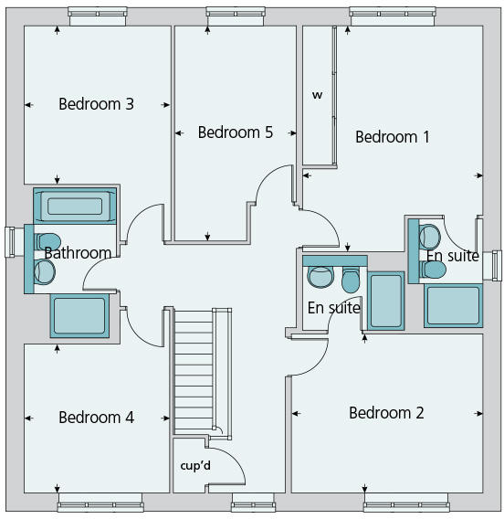 First floor plan