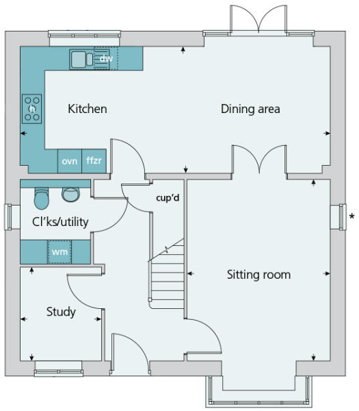 Ground floor plan