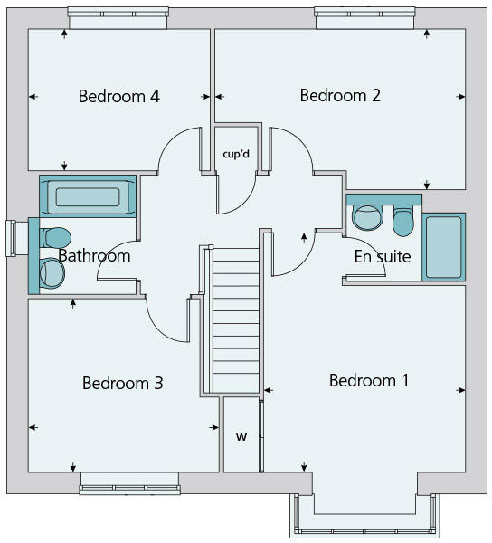 First floor plan