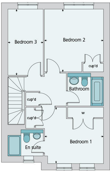 First floor plan
