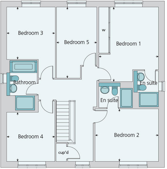 First floor plan