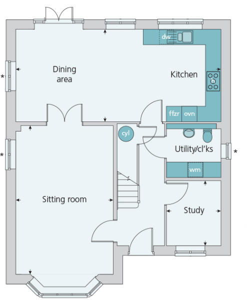 Ground floor plan