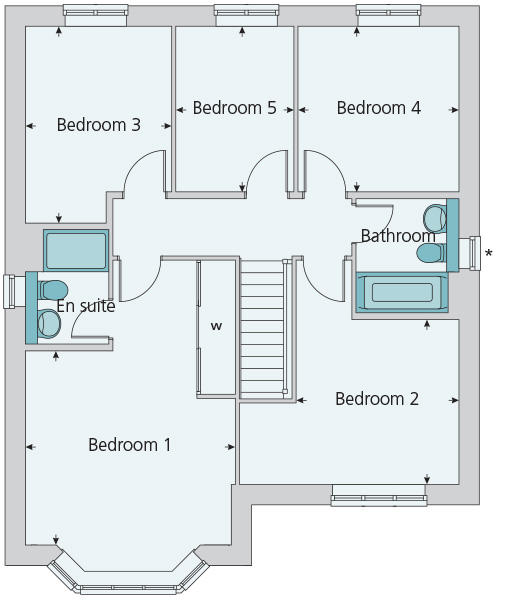 First floor plan