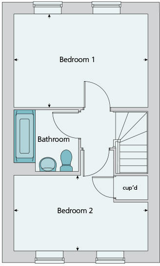 First floor plan