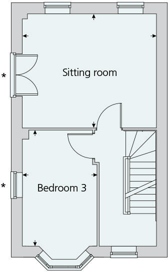 First floor plan