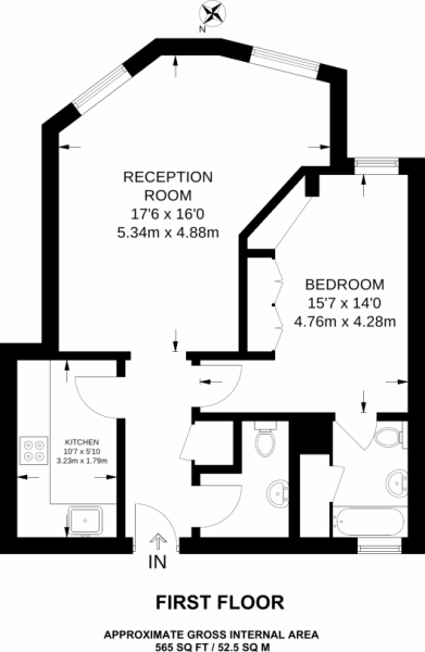 Floorplan area for info only, not for £sq/ft val