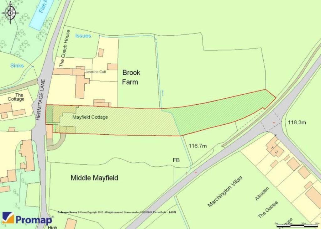 5 bedroom detached house for sale in Mayfield Cottage, Middle Mayfield