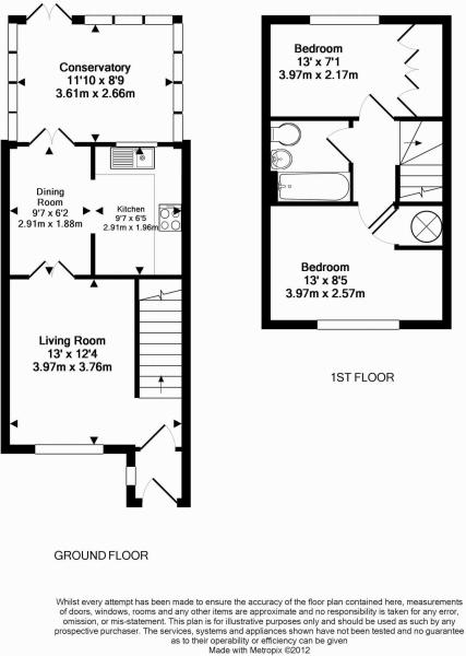 Bedroom House Floor Plans Uk ~ 2 bedroom terraced house to rent in ...