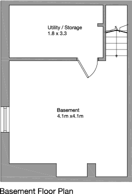 Basement Floor Plan.