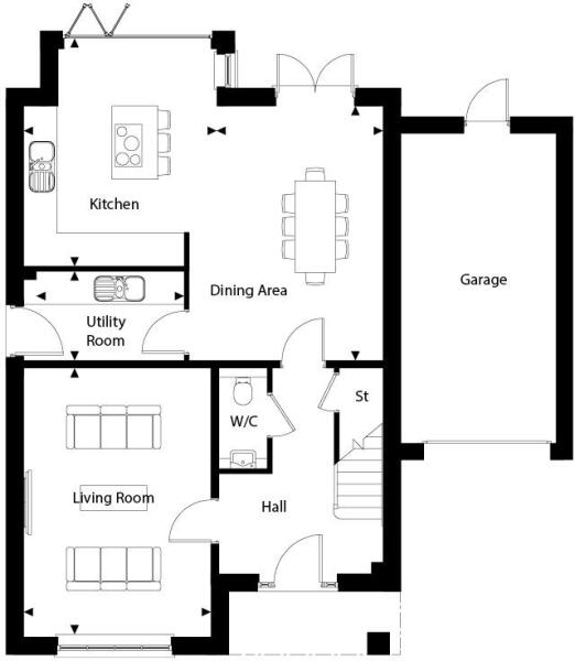 4 bedroom semidetached house for sale in Sycamore Gardens, Ewell, KT17