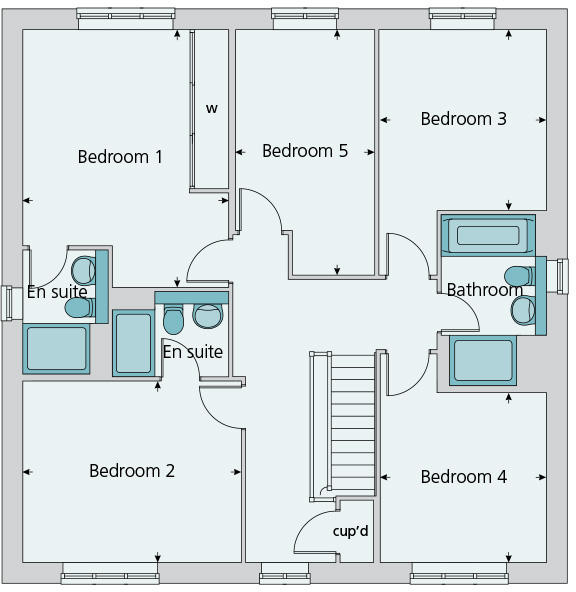 First floor plan