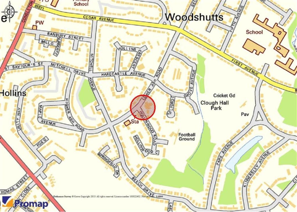 Land for sale in Lower Ash Road, Kidsgrove, StokeonTrent, ST7