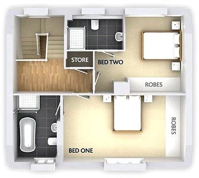 first - floorplan