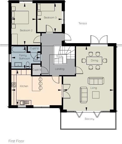 1st Floor Plan