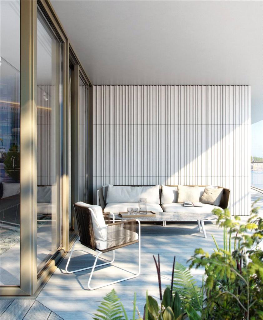 Canary Wharf,Patio
