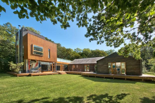 Burnt Larch Cladding