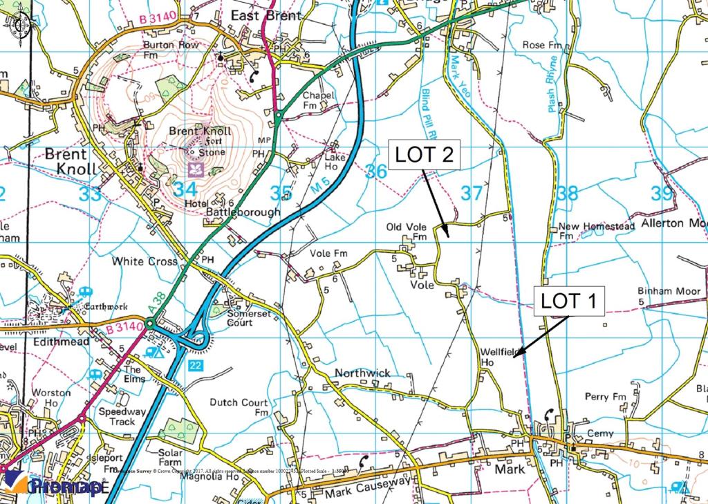 Land for sale in LOT 2 Agricultural Pasture Land, Mark, Highbridge, Somerset, TA9, TA9