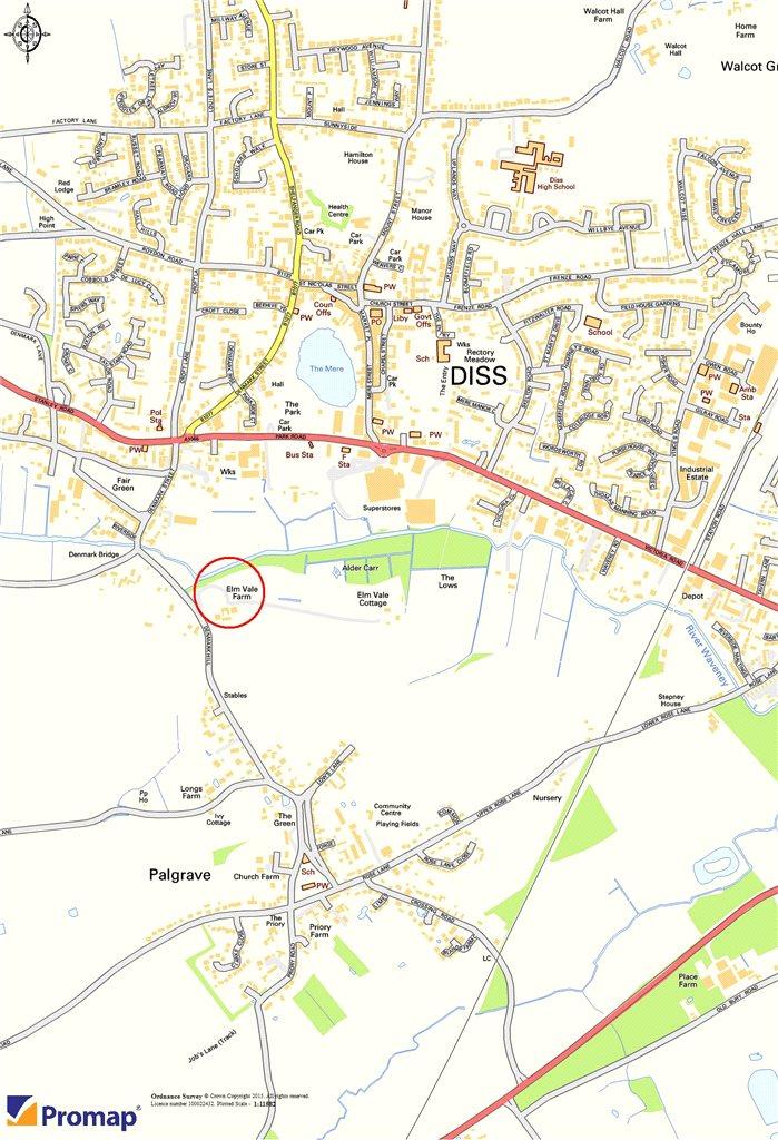 5 bedroom detached house for sale in Denmark Hill, Palgrave, Diss