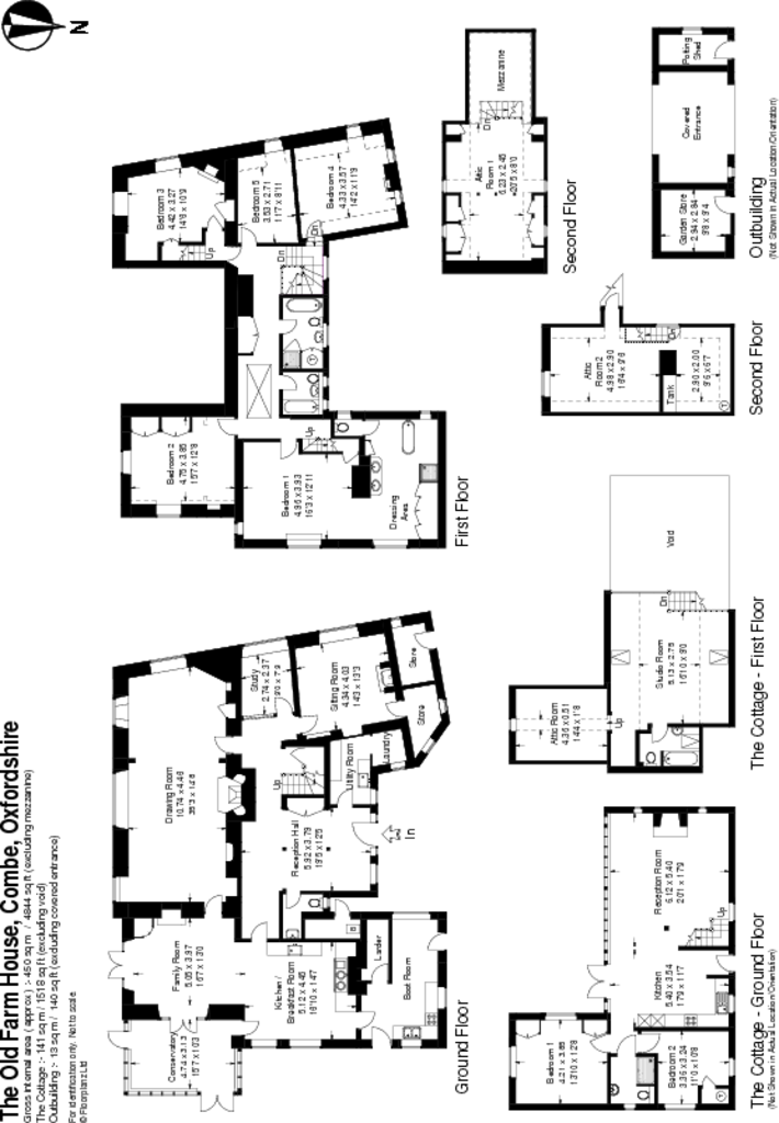 6 bedroom detached house for sale in Combe, Oxfordshire, OX29