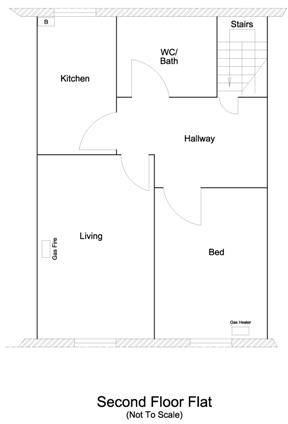 floor plan, second floor lfat 2