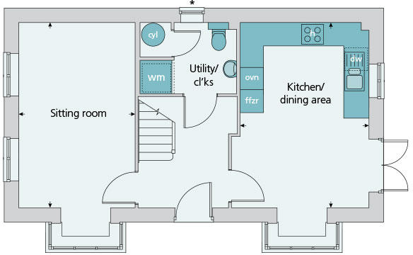 Ground floor plan
