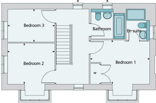 First floor plan