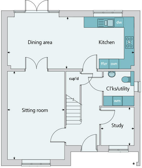 Ground floor plan