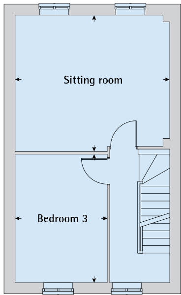 First floor plan