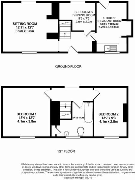 Floorplan Cottage