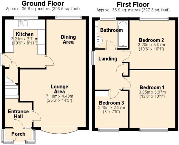 3 bedroom house for sale in Pennine Way, Ashby De La Zouch