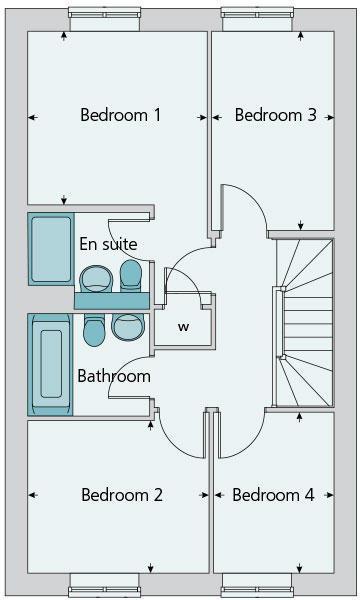 First floor plan