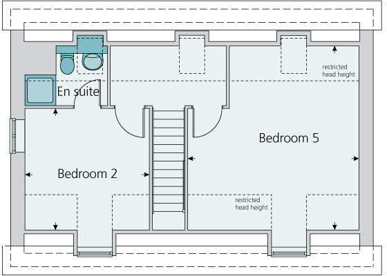 Second floor plan