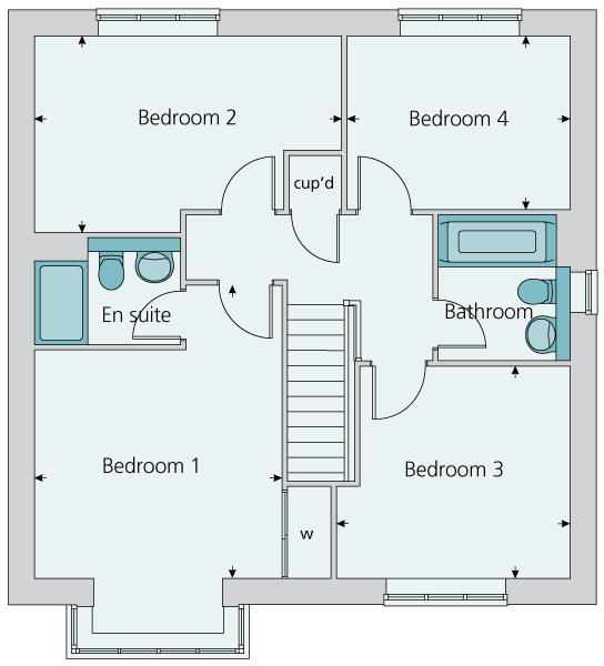 First floor plan