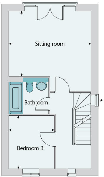 First floor plan