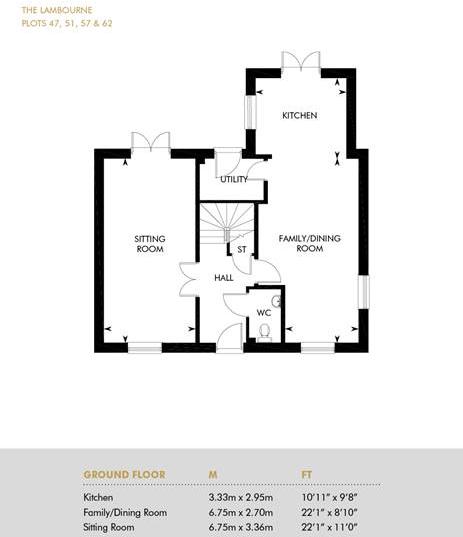 The Lambourne, Ground Floor