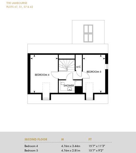 The Lambourne, Second Floor