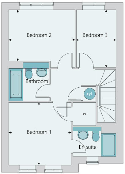 First floor plan